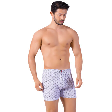 1620 Men’s Single Jersey Boxer Patterned