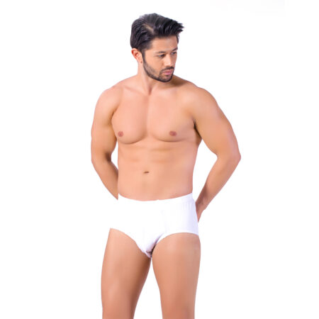 1670 Men’s Single Jersey Slip White